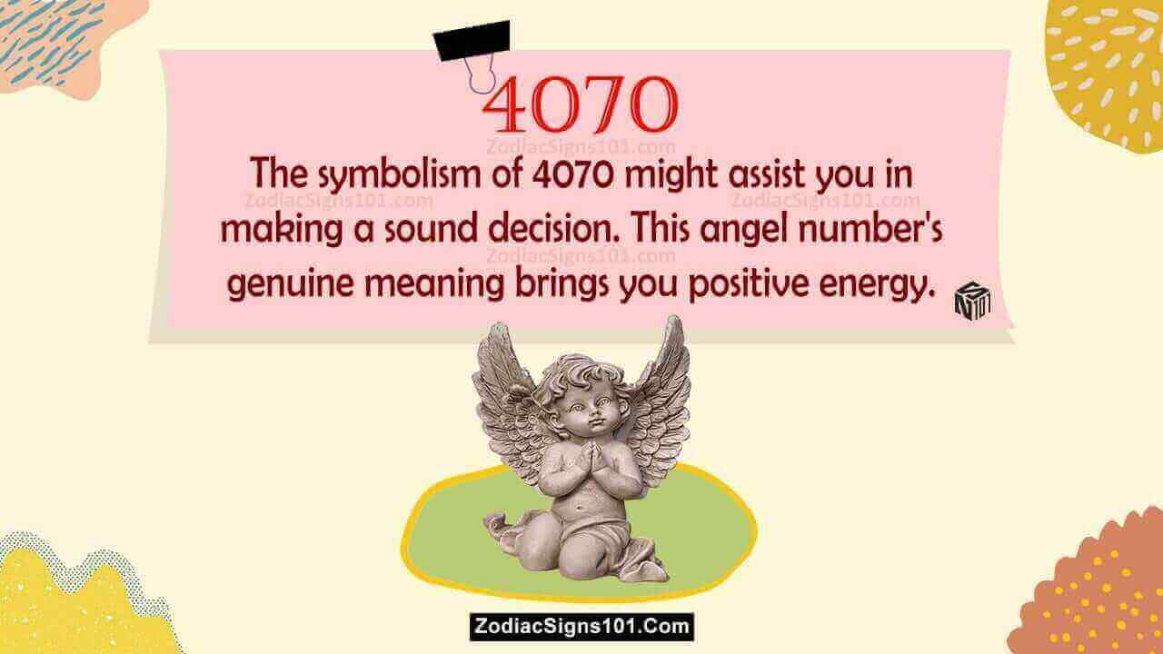 4070 Angel Number