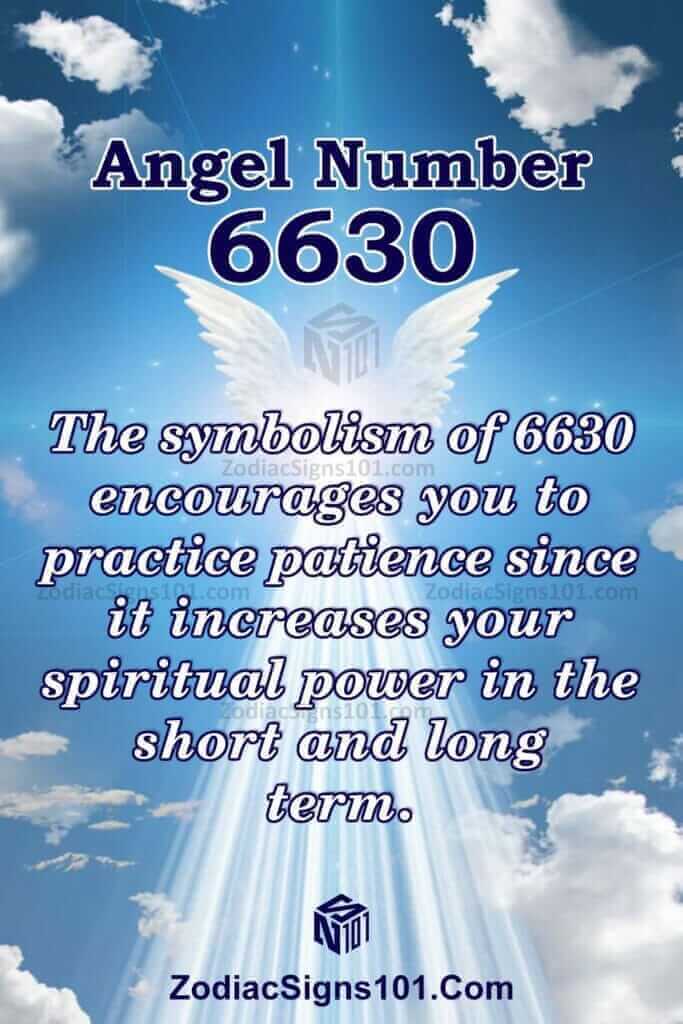 6630 Angel Number 