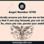 6700 Angel Number
