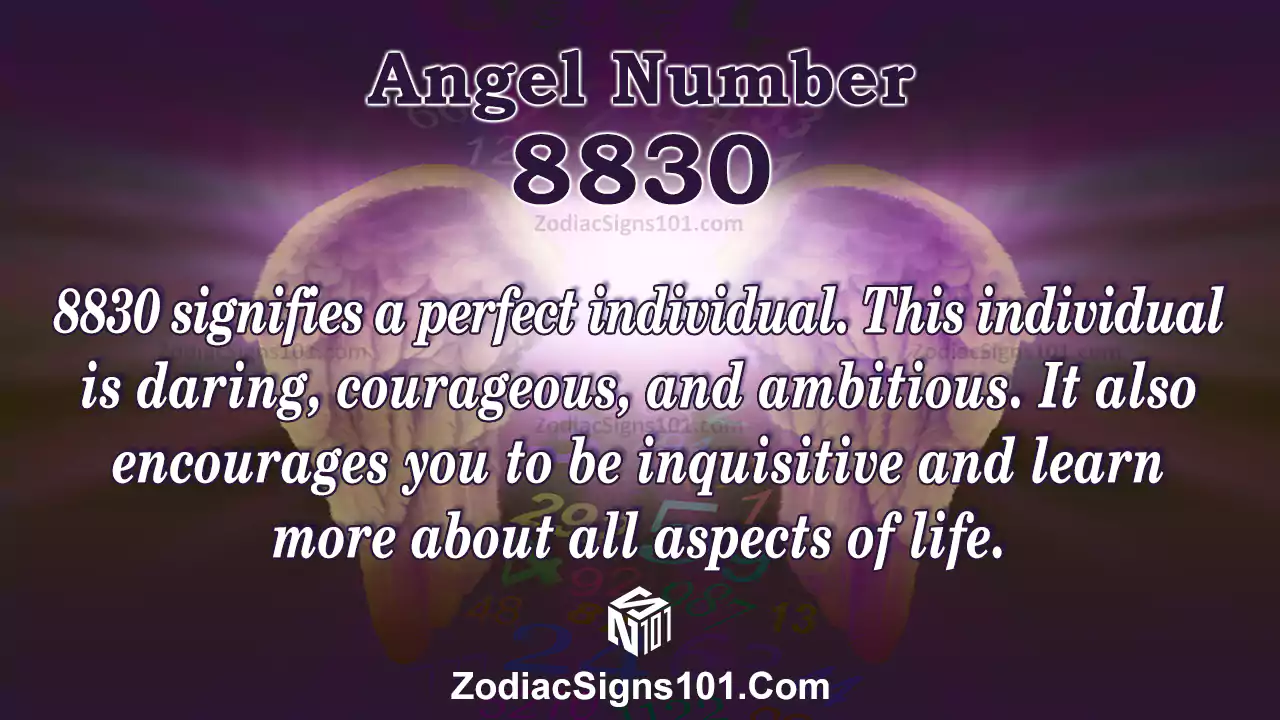 8830 Angel Number