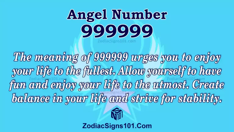 999999 Angel Number
