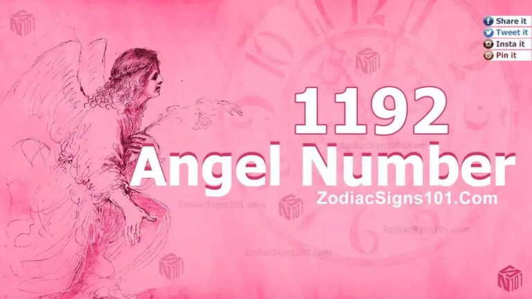 1192 Angel Number Spiritual Meaning And Significance