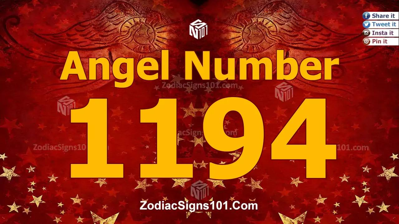 1194 Angel Number Spiritual Meaning And Significance