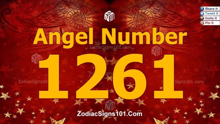 1261 Angel Number Spiritual Meaning And Significance