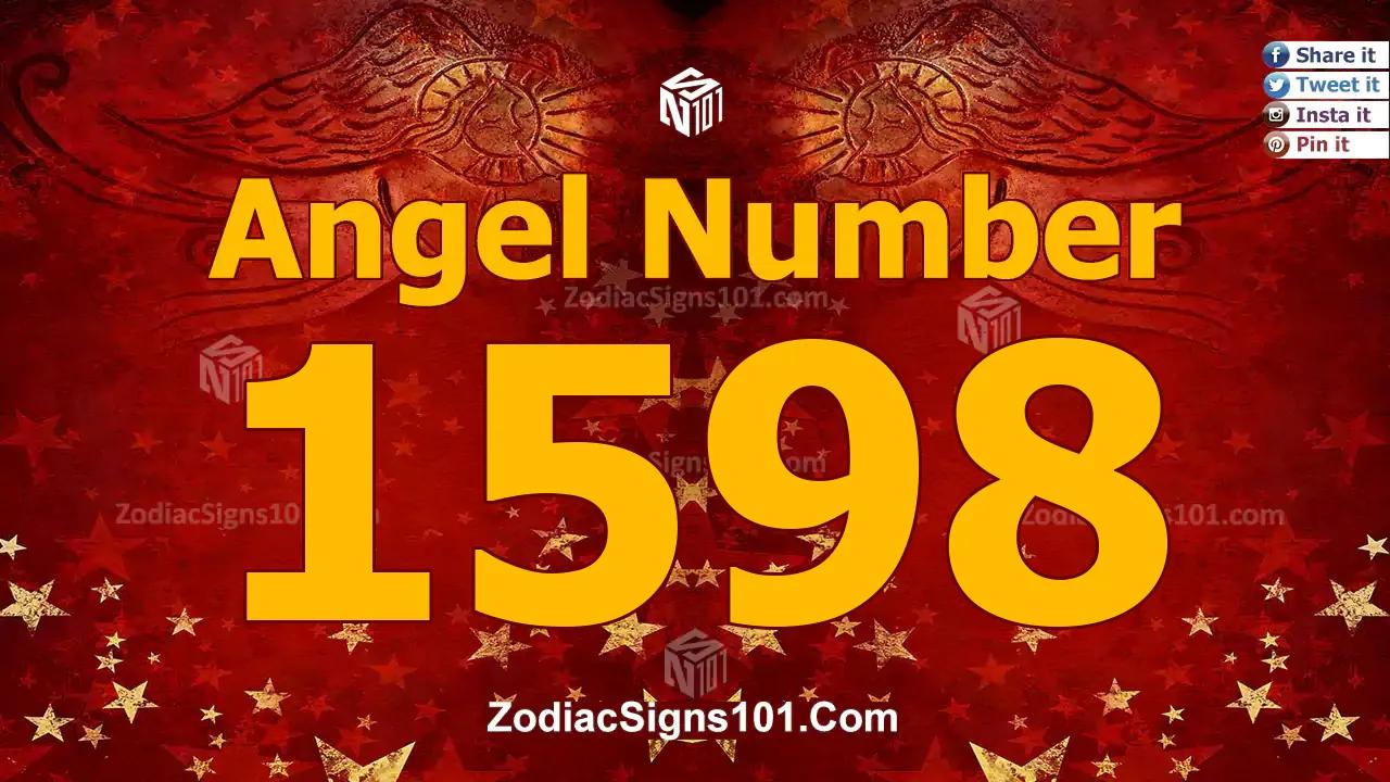 1598 Angel Number Spiritual Meaning And Significance