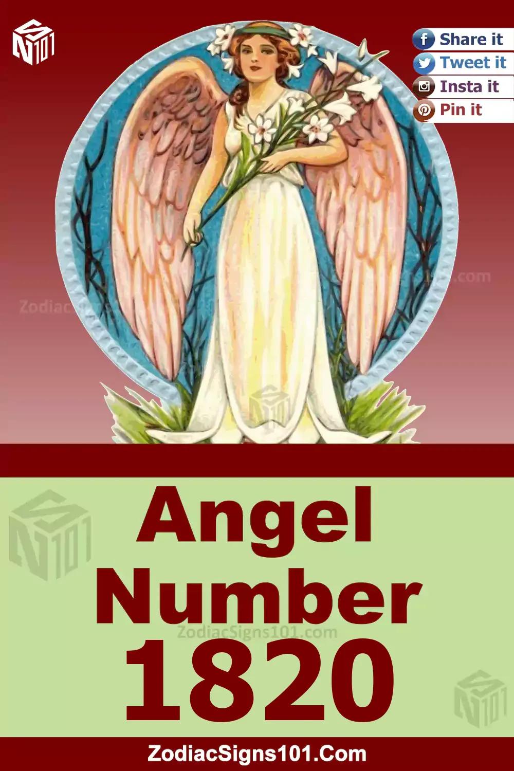 1820 Angel Number Meaning