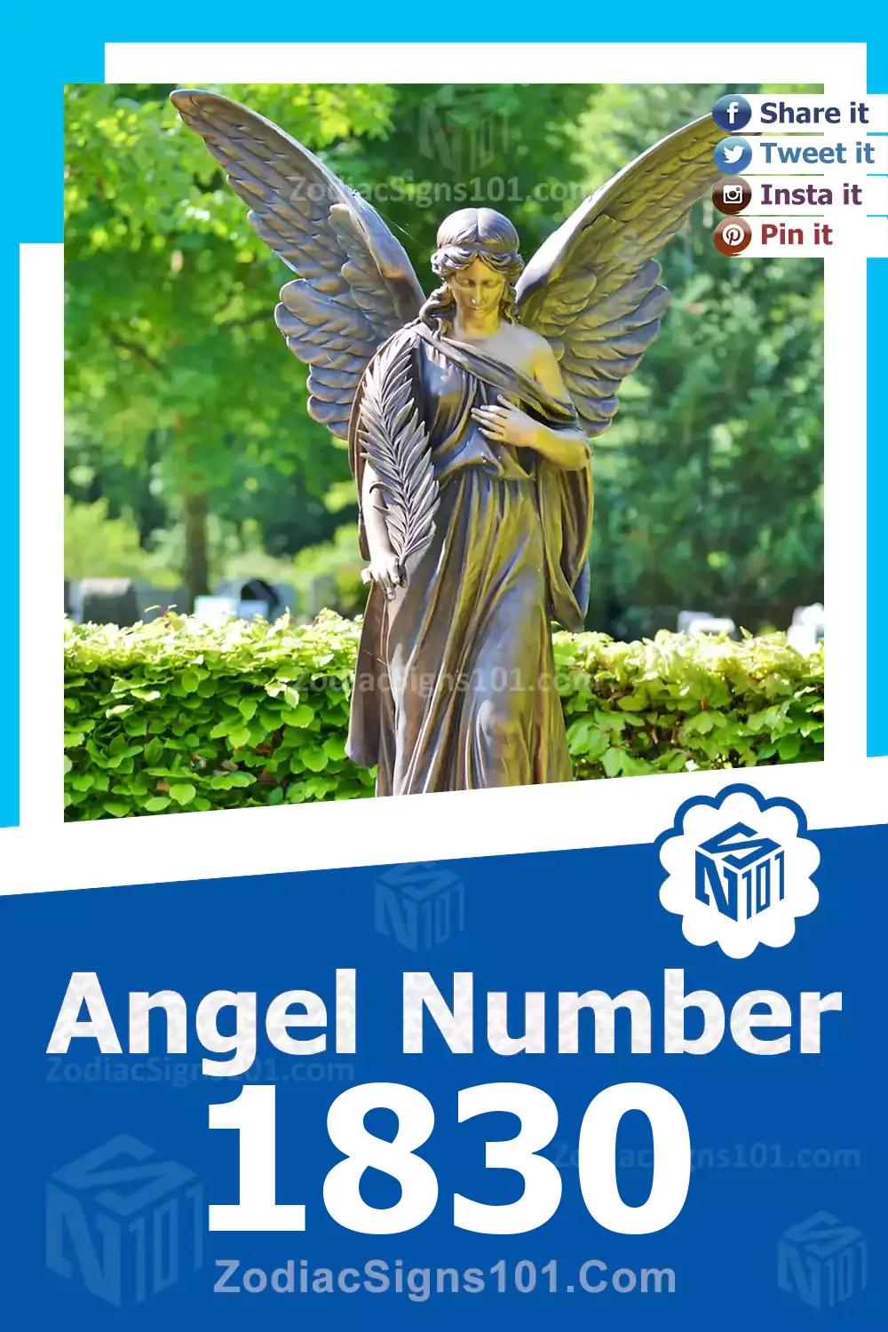 1830 Angel Number Meaning