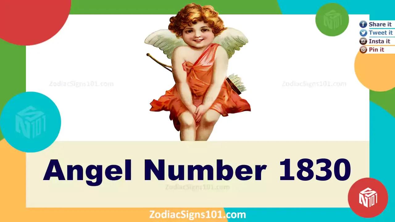 1830 Angel Number Spiritual Meaning And Significance