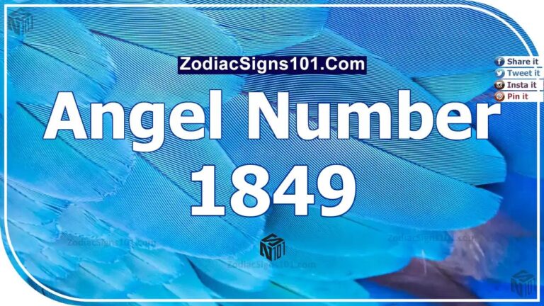 1849 Angel Number Spiritual Meaning And Significance