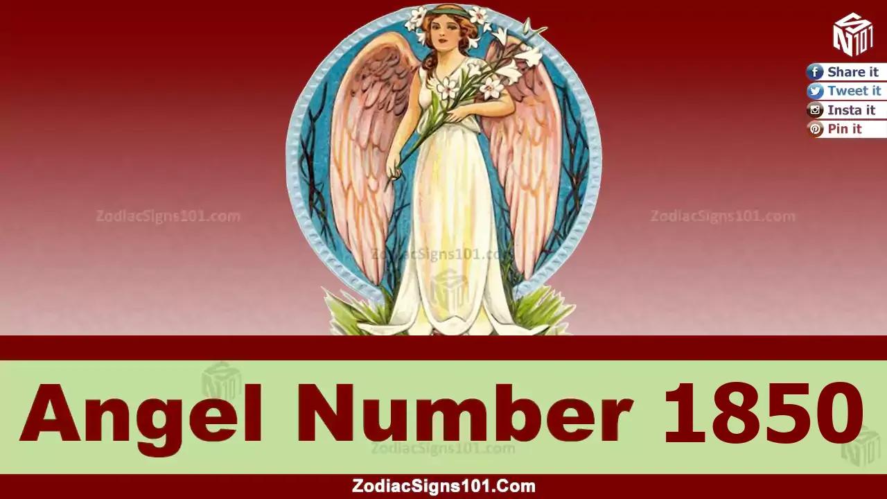 1850 Angel Number Spiritual Meaning And Significance