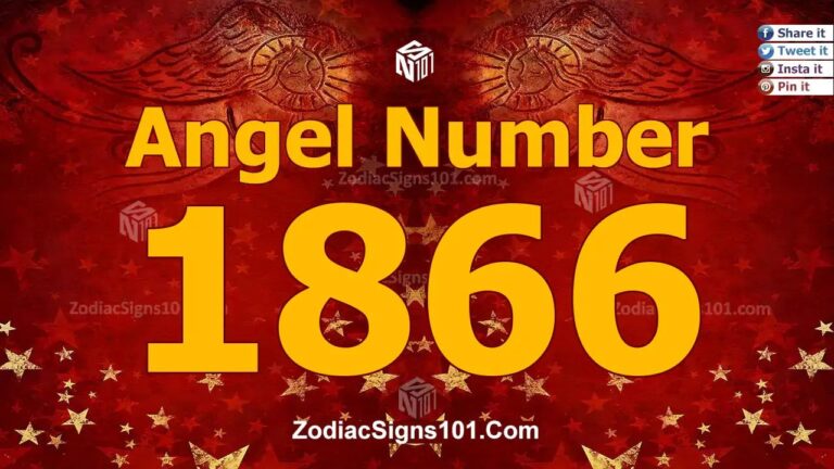 1866 Angel Number Spiritual Meaning And Significance