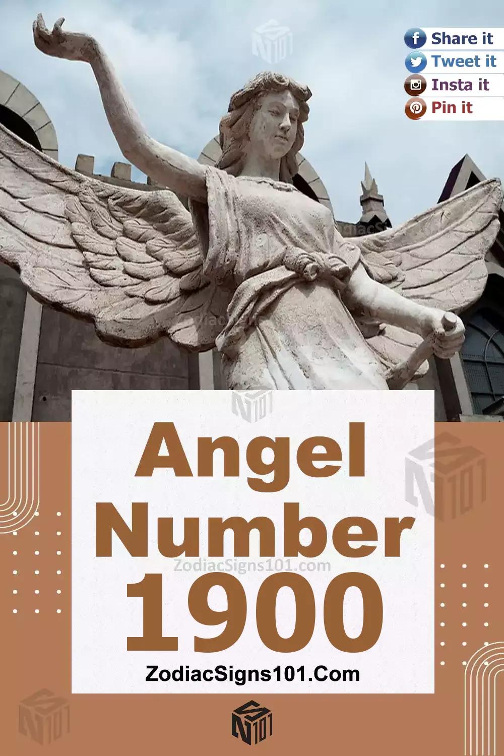 1900 Angel Number Meaning