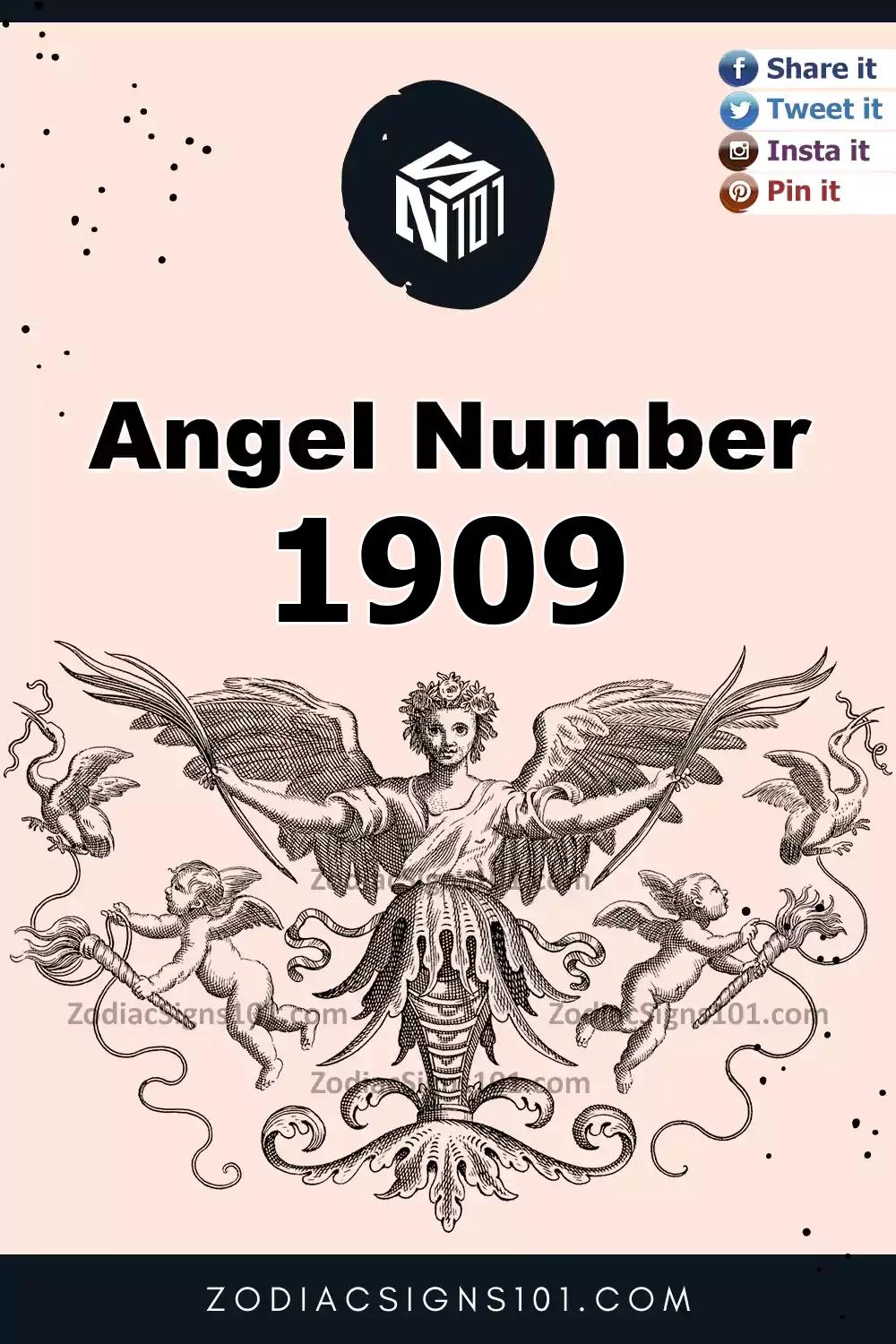 1909  ngelnummer Andlig betydelse och betydelse  ZodiacSigns101