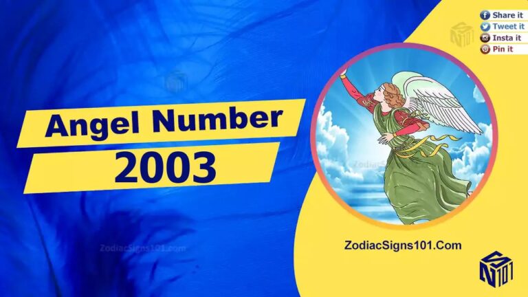 2003 Angel Number Spiritual Meaning And Significance
