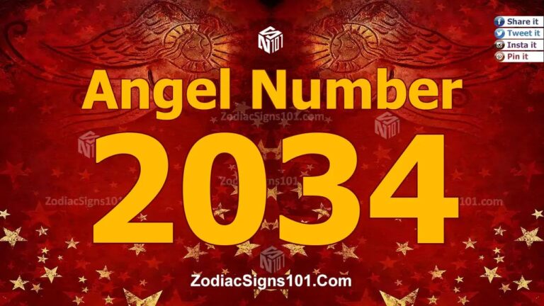 2034 Angel Number Spiritual Meaning And Significance