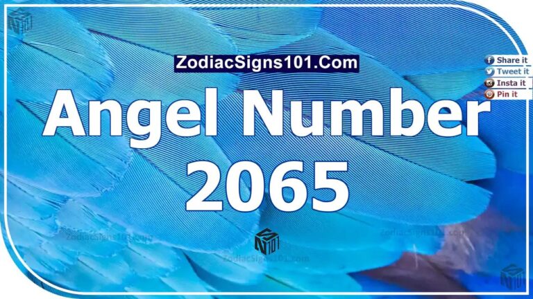 2065 Angel Number Spiritual Meaning And Significance