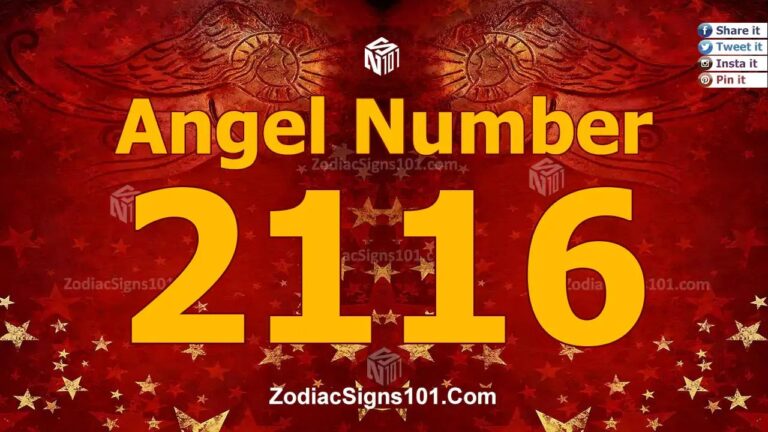 2116 Angel Number Spiritual Meaning And Significance