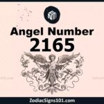 2165 Angel Number Spiritual Meaning And Significance