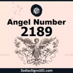 2189 Angel Number Spiritual Meaning And Significance