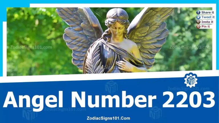 2203 Angel Number Spiritual Meaning And Significance