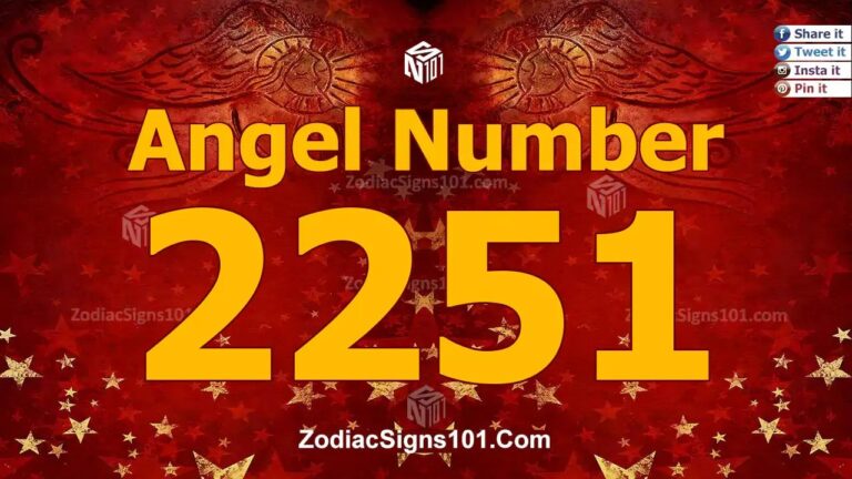 2251 Angel Number Spiritual Meaning And Significance