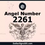 2261 Angel Number Spiritual Meaning And Significance