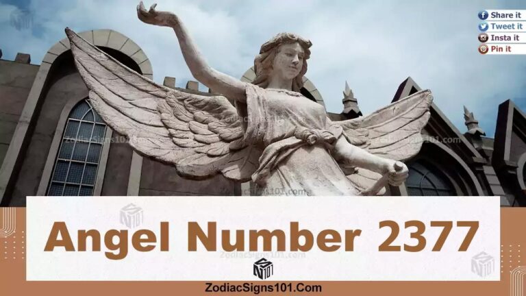 2377 Angel Number Spiritual Meaning And Significance