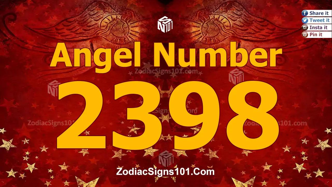 2398 Angel Number Spiritual Meaning And Significance