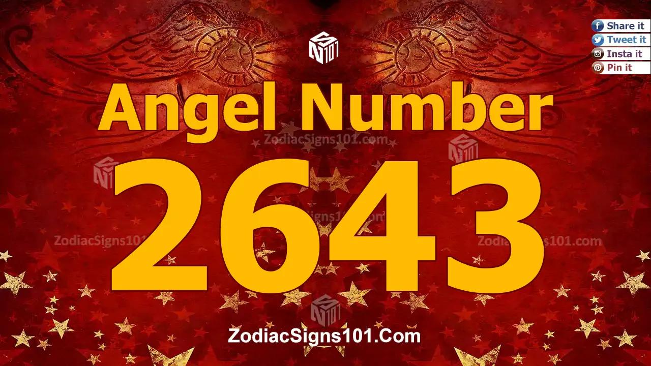 2643 Angel Number Spiritual Meaning And Significance