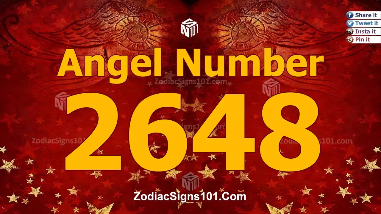 2648 Angel Number Spiritual Meaning And Significance