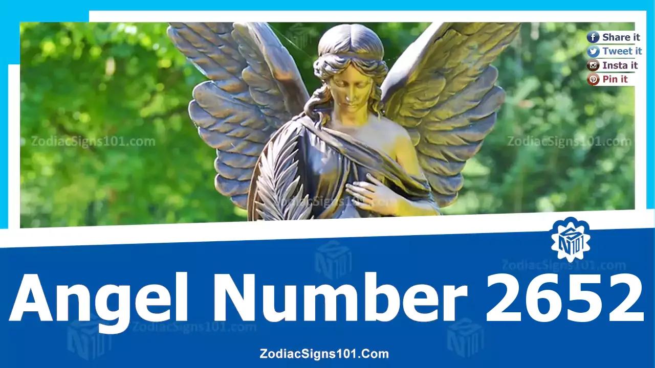 2652 Angel Number Spiritual Meaning And Significance