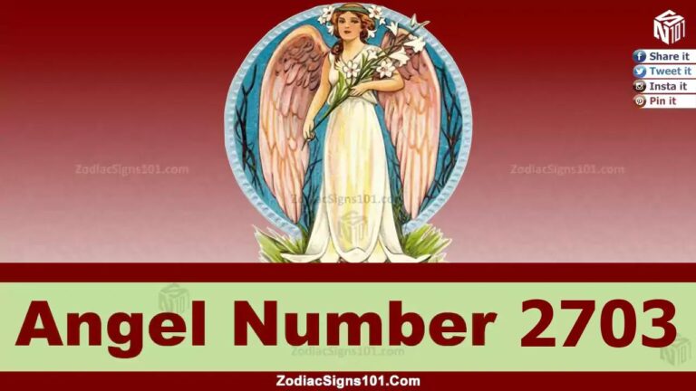 2703 Angel Number Spiritual Meaning And Significance