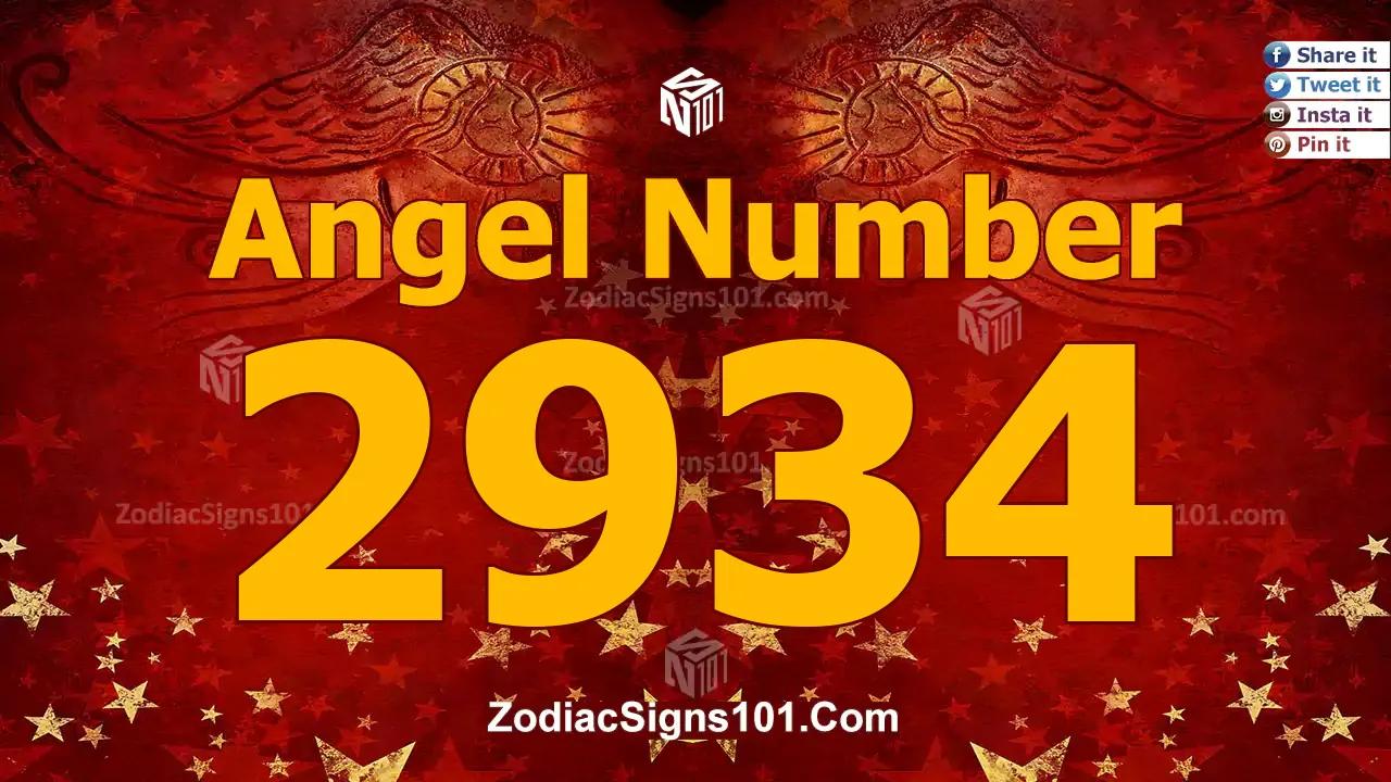 2934 Angel Number Spiritual Meaning And Significance