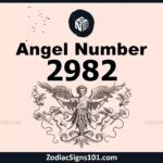 2982 Angel Number Spiritual Meaning And Significance