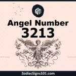 3213 Angel Number Spiritual Meaning And Significance