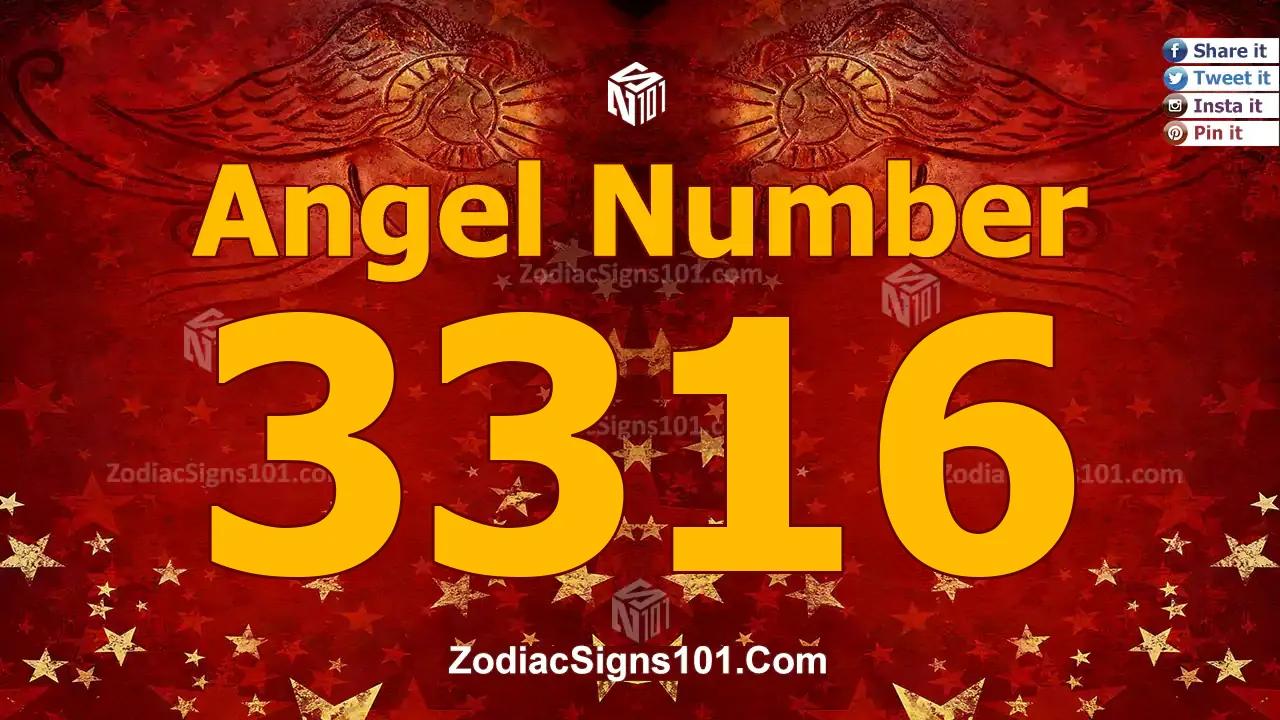 3316 Angel Number Spiritual Meaning And Significance