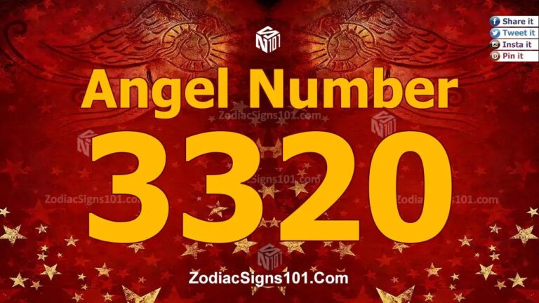 3320 Angel Number Spiritual Meaning And Significance