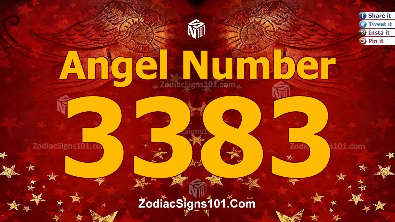 3383 Angel Number Spiritual Meaning And Significance