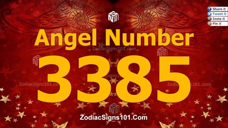 3385 Angel Number Spiritual Meaning And Significance