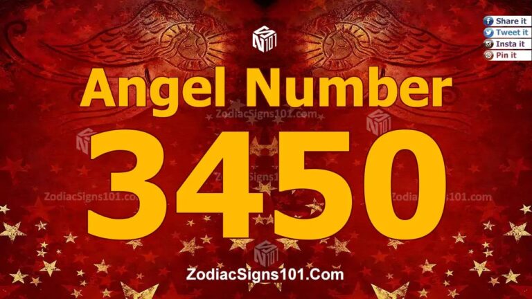 3450 Angel Number Spiritual Meaning And Significance