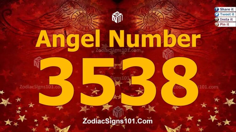 3538 Angel Number Spiritual Meaning And Significance