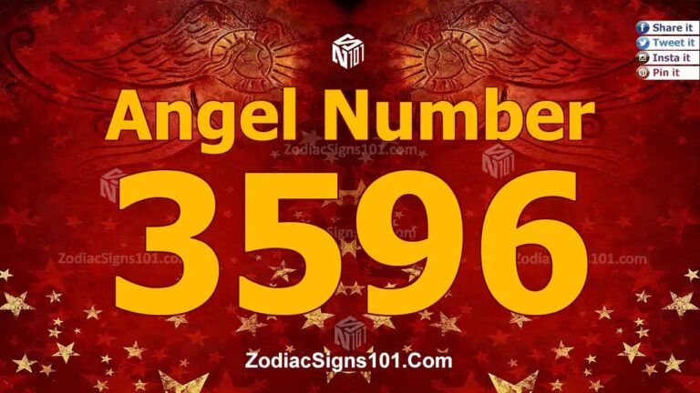 3596 Angel Number Spiritual Meaning And Significance