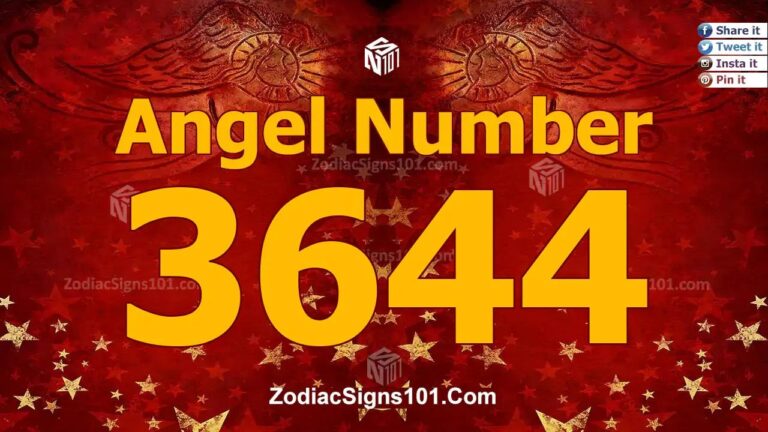 3644 Angel Number Spiritual Meaning And Significance