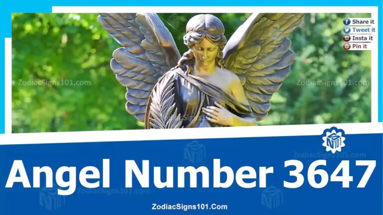 3647 Angel Number Spiritual Meaning And Significance
