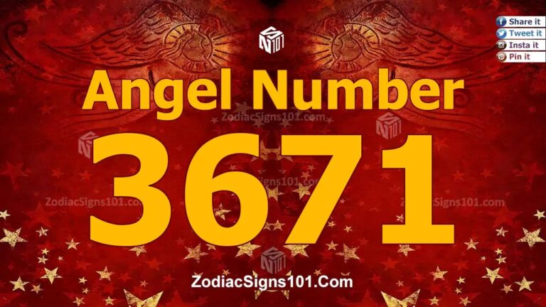 3671 Angel Number Spiritual Meaning And Significance