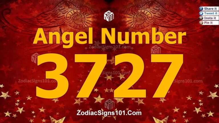 3727 Angel Number Spiritual Meaning And Significance