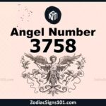 3758 Angel Number Spiritual Meaning And Significance