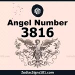 3816 Angel Number Spiritual Meaning And Significance