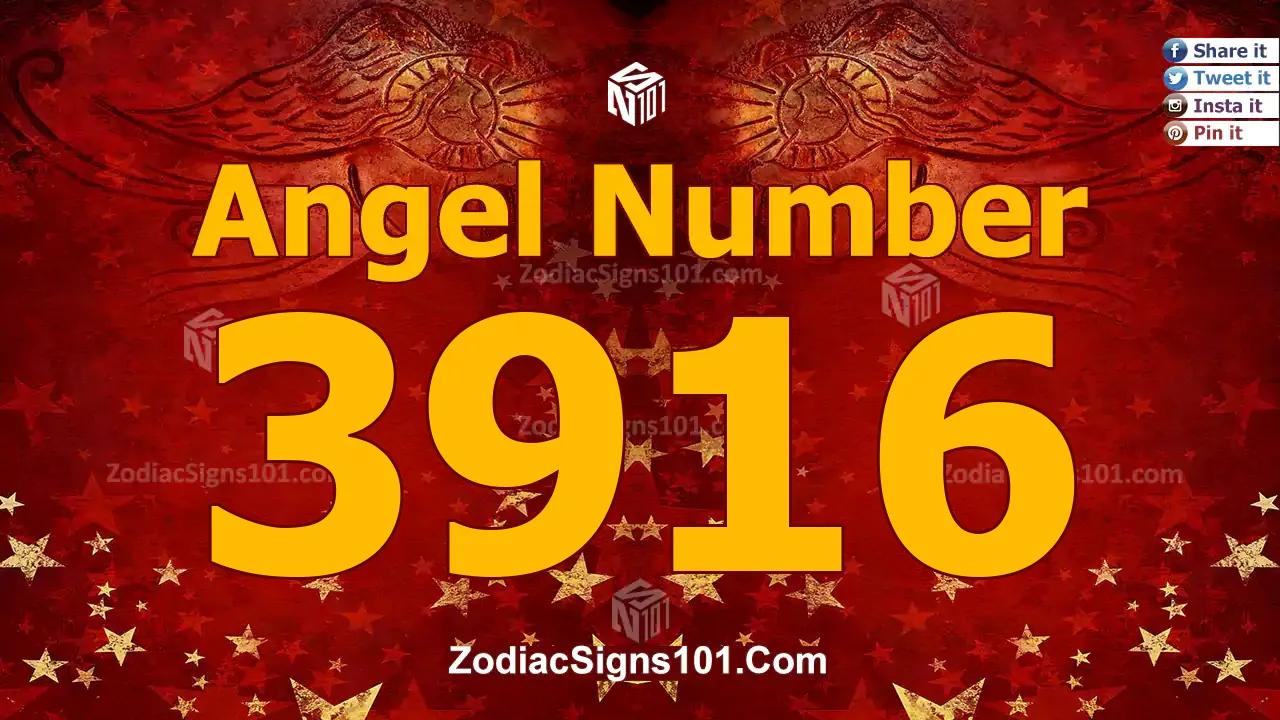 3916 Angel Number Spiritual Meaning And Significance