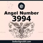 3994 Angel Number Spiritual Meaning And Significance